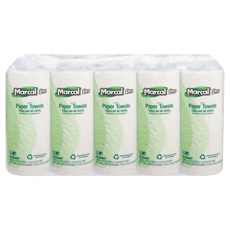 Perforated Roll Paper Towels, 2, 70, 52.5 ft, White, 15 PK -  MARCAL PRO, MAC 610
